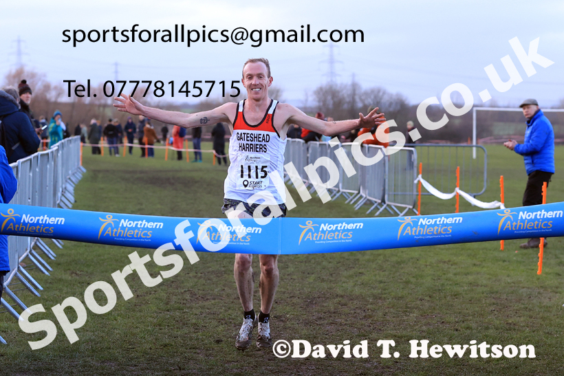 Senior Mens 2026 Northern Cross Country Champs., Pontefract Racecourse, Pontefract. Photo: David T. Hewitson/Sports for All Pics